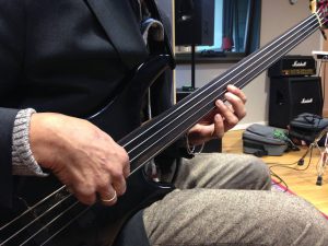 Bass Batrya Gérard in Studio - Jazz Bass Music